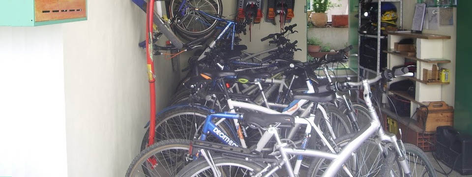 Les vélos de Locavelo situé à Trèbes dans le sud de la France